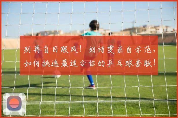 别再盲目跟风！刘诗雯亲自示范，如何挑选最适合你的乒乓球套胶！